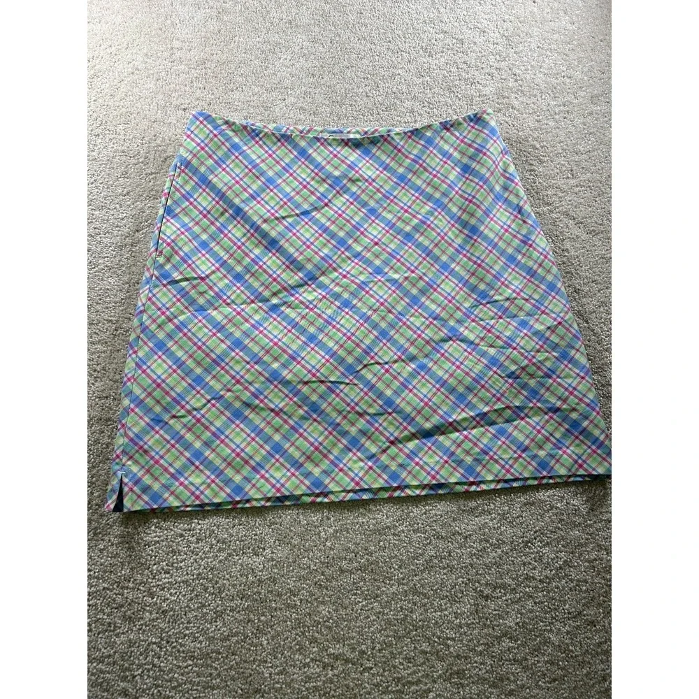 Gry Women's Plaid‎ Mini Skirt Size 4 Cotton Nylon Spandex Blend